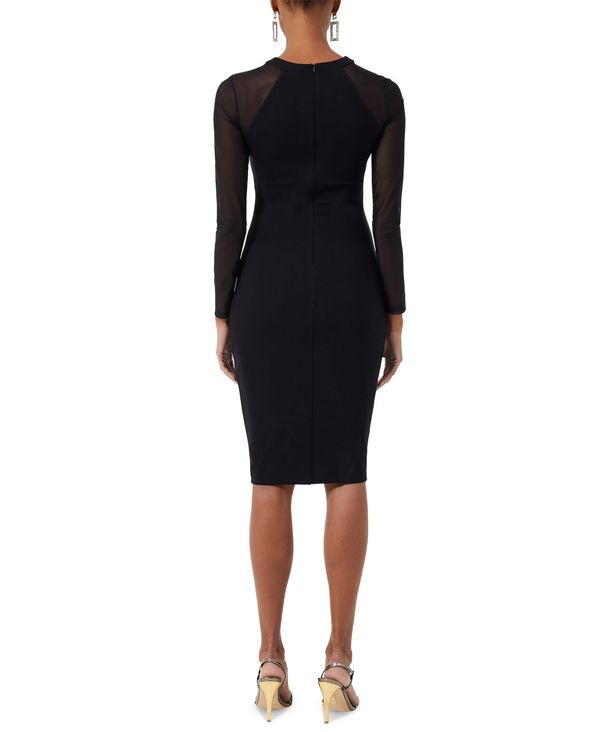 がございま フレンチコネクション レディース ワンピース トップス Women's Viven Paneled Jersey Dress Black：ReVida 店 ブランド・
