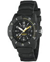 yz ~mbNX Y rv ANZT[ Men's Swiss Navy Seal Magnifying Glass Dive Black Rubber Strap Watch 45mm No Color