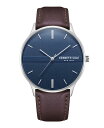 yz PlXR[ Y rv ANZT[ Men's Modern Classic Tan Genuine Leather Strap Watch 42mm Tan