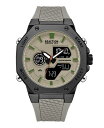 yz PlXR[ Y rv ANZT[ Men's Ana-digi Gray Silicon Strap Watch, 46mm Gray