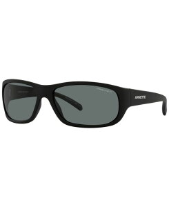 ̵ ͥå  󥰥饹 ꡼ Unisex Polarized Sunglasses, AN4290 Uka-Uka 63 Matte Black