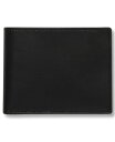 yz y[GX Y z ANZT[ Men's Leather Super Slimfold Wallet Black