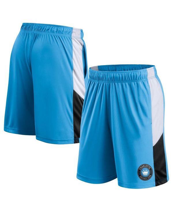 【送料無料】 ファナティクス メンズ ハーフパンツ・ショーツ ボトムス Men's Branded Blue Charlotte FC Prep Squad Shorts Blue