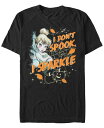 【送料無料】 フィフスサン メンズ Tシャツ トップス Disney Men's Peter Pan Tinker Bell Spook and Sparkle Short Sleeve T-Shirt Black