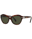 【送料無料】 ペルソル レディース サングラス・アイウェア アクセサリー Women's Sunglasses, PO0582S 54 Tortoise