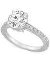 【送料無料】 バッジェリーミシュカ レディース リング アクセサリー Certified Lab Grown Diamond Engagement Ring (2-1/2 ct. t.w.) in 14k White Gold White Gold