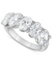 【送料無料】 バッジェリーミシュカ レディース リング アクセサリー Certified Lab Grown Diamond Oval-Cut Band (3-...
