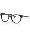 yz FT[` fB[X TOXEACEFA ANZT[ Women's Cat Eye Eyeglasses, VE333053-O Plum