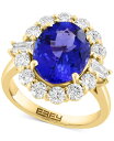 【送料無料】 エフィー レディース リング アクセサリー EFFY&reg; Limited Edition Tanzanite (4-3/4 ct. t.w.) & Diamond (1-3/8 ct. t.w.) Halo Ring in 14k Gold Tanzanite