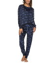 【送料無料】 フェリナ レディース ナイトウェア アンダーウェア Ultra-Soft Microfleece Pajama Set Starry Night