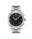 yz eB\bg Y rv ANZT[ Men's Swiss Chronograph PR 100 Sport Stainless Steel Bracelet Watch 44mm Black