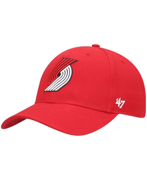 【送料無料】 47ブランド メンズ 帽子 アクセサリー Men 039 s Red Portland Trail Blazers Legend MVP Adjustable Hat Red