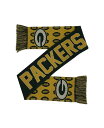 yz tHR Y }t[EXg[EXJ[t ANZT[ Men's and Women's Green Bay Packers Reversible Thematic Scarf Black, Yellow