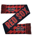 【送料無料】 フォコ メンズ マフラー・ストール・スカーフ アクセサリー Men's and Women's Boston Red Sox Reversible Thematic Scarf Red, Black