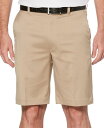 【送料無料】 ピージーエーツアー メンズ ハーフパンツ・ショーツ ボトムス Men's Big & Tall Flat Front Active Waistband Golf Shorts Chinchilla(4)