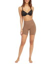 【送料無料】 スパンク レディース パンツ アンダーウェア Women's OnCore Mid-Thigh Short SS6615 Cafe Au Lait