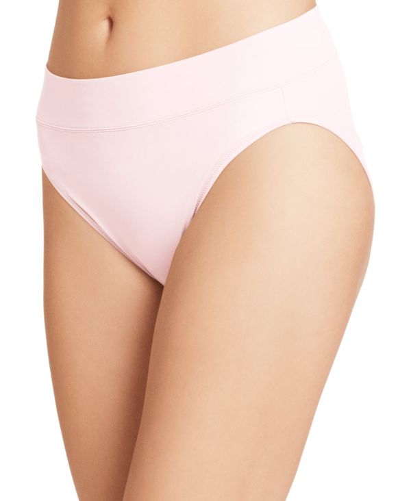 【送料無料】 ワーナーズ レディース パンツ アンダーウェア No Pinches No Problems Hi Cut Brief Underwear 5138 Pale Pink