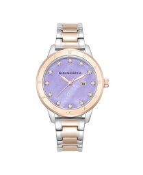 【送料無料】 ビーシービージーマックスアズリア レディース 腕時計 アクセサリー Women's Classic Two Tone Stainless Steel Bracelet Watch 36mm Two Tone