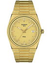 yz eB\bg Y rv ANZT[ Men's PRX Gold-Tone Stainless Steel Bracelet Watch 40mm Gold