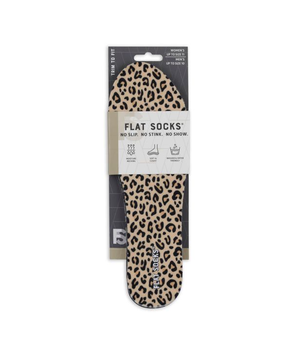 【送料無料】 フットペタルズ レディース 靴下 アンダーウェア Women's Black, Leopard, Snow Leopard, Flat Socks Leopard