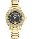 yz FTX FT[` fB[X rv ANZT[ Women's Canton Road Gold Ion Plated Stainless Steel Bracelet Watch 36mm Gold/Navy Blue