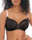 【送料無料】 フレイヤ レディース ブラジャー アンダーウェア Offbeat Underwire Plunge Bra, AA5452 Black