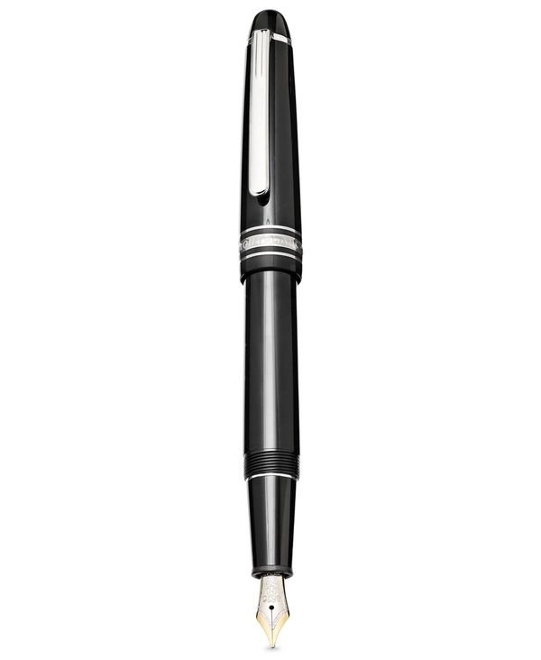 【送料無料】 モンブラン レディース 腕時計 アクセサリー Black Meisterstück Platinum Line Classique Fountain Pen 106522 No Color