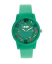 yz N Y rv ANZT[ Unisex Festival Teal Silicone Strap Watch 41mm Teal