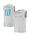 【送料無料】 プロファイル メンズ タンクトップ トップス Men's Justin Herbert Heathered Gray Los Angeles Ch...