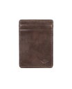 yz hbJ[Y Y z ANZT[ Men's RFID Front Pocket Wallet Brown