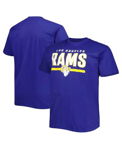 【送料無料】 ファナティクス メンズ Tシャツ トップス Men's Branded Royal Los Angeles Rams Big and Tall Speed and Agility T-shirt Royal 【送料無料】 ファナティクス メンズ Tシャツ トップス Men's Branded Royal Los Angeles Rams Big and Tall Speed and Agility T-shirt Royal
