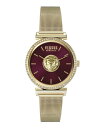 yz FTX FT[` fB[X rv ANZT[ Versus by Versace Women's Brick Lane Gold-tone Stainless Steel Bracelet Watch 34mm Gold