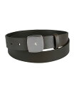 カルバンクライン ベルト（レディース） 【送料無料】 カルバンクライン レディース ベルト アクセサリー Women's Micro CK Logo Leather Pant Belt Olive