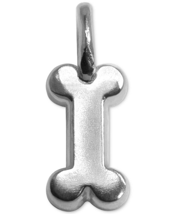 yz AbNX E[ fB[X lbNXE`[J[Ey_ggbv ANZT[ Mini Dog Bone Charm in Sterling Silver Sterling Silver