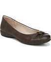 【送料無料】 ソウルニュトライザー レディース パンプス シューズ Gift Flats Dark Brown Faux Leather