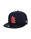 【送料無料】 ニューエラ メンズ 帽子 アクセサリー St. Louis Cardinals Authentic Collection 59FIFTY Fitt...