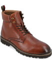 【送料無料】 トーマスアンドバイン メンズ ブーツ・レインブーツ シューズ Men's Simeon Tru Comfort Foam Ankle Boots Cognac