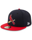 【送料無料】 ニューエラ メンズ 帽子 アクセサリー St. Louis Cardinals Authentic Collection 59FIFTY Fitt...