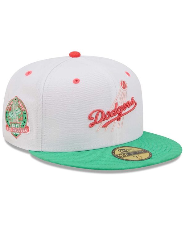 ■帽子サイズ サイズ｜ 頭囲 S/M ｜ 58cm M/L ｜ 60cm ■ブランド New Era (ニューエラ)■商品名 Men's White, Green Los Angeles Dodgers 50Th Anniversary In Los Angeles Watermelon Lolli 59Fifty Fitted Hat■商品は海外よりお取り寄せの商品となりますので、お届けまで10日-14日前後お時間頂いております。 ■ブランド・商品・デザインによって大きな差異がある場合があります。 ■あくまで平均的なサイズ表ですので「目安」として参考にしてください。 ■お届けの商品は1枚目のお写真となります。色展開がある場合、2枚目以降は参考画像となる場合がございます。 ■只今、一部を除くすべて商品につきまして、期間限定で送料無料となります。 ※沖縄・離島・一部地域は追加送料(3,300円)が掛かります。