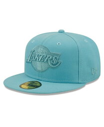 【送料無料】 ニューエラ メンズ 帽子 アクセサリー Men's Blue Los Angeles Lakers Color Pack Foam 59Fifty Fitted Hat Blue