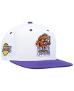 【送料無料】 ミッチェル&ネス メンズ 帽子 アクセサリー Men's White, Purple Los Angeles Lakers Kurt Rambis Two-Tone Snapback Hat White, Purple