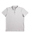 【送料無料】 クイックシルバー メンズ ポロシャツ トップス Quicksilver Men's Sunset Cruise Polo Shirt Light Gray Heather