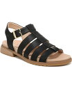 yz hN^[EV[ fB[X T_ V[Y Women's A Ok Fisherman Sandals Black Faux Leather