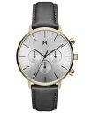 yz GuCGeB[ Y rv ANZT[ Men's Legacy Quartz Traveller Leather Gray Watch 48mm Gray