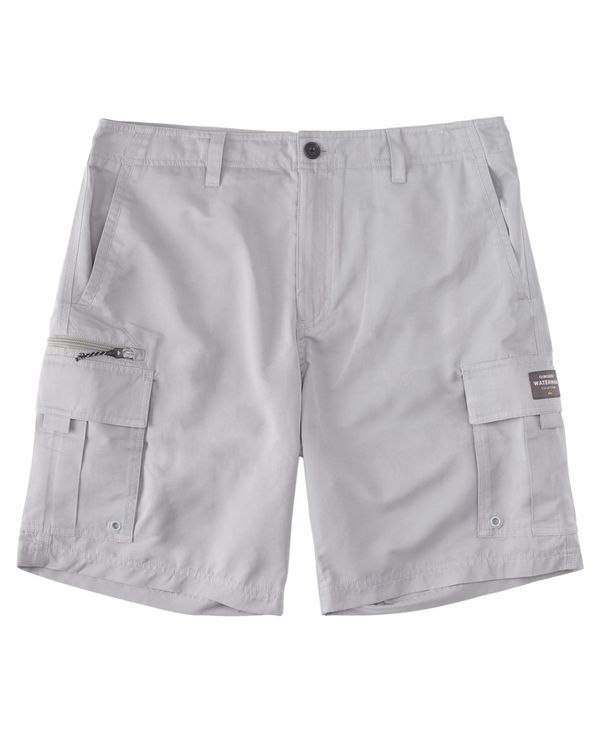 【送料無料】 クイックシルバー ウォーター マン メンズ ハーフパンツ・ショーツ ボトムス Quiksilver Men's Maldive Atoll Cargo Shorts Sharkskin