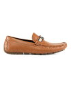 【送料無料】 ゲス メンズ スリッポン・ローファー シューズ Men's Aurolo Moc Toe Slip On Driving Loafers Cognac, Navy, Beige 2