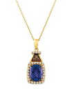 【送料無料】 ル ヴァン レディース ネックレス・チョーカー・ペンダントトップ アクセサリー Blueberry Tanzanite (2 ct. t.w.) & Dia..