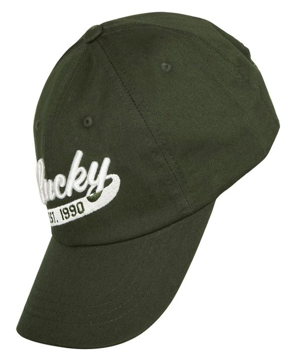 【送料無料】 ラッキーブランド レディース 帽子 アクセサリー Lucky 1990 Embroidered Dad Hat Olive