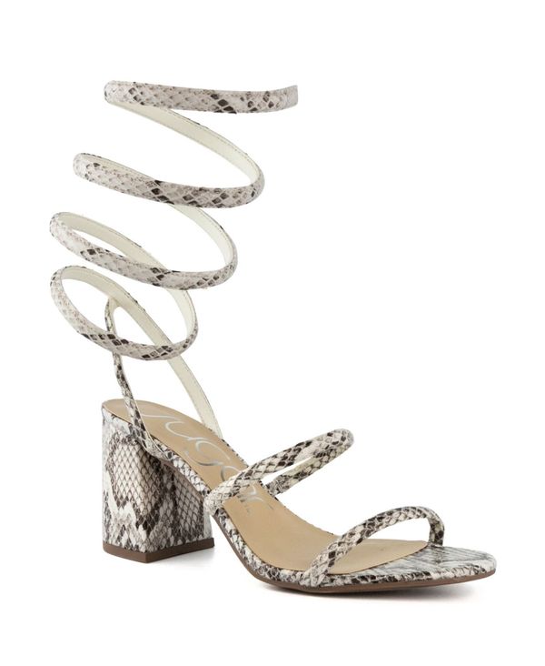  シュガー レディース サンダル シューズ Women's Belleza Spiral Strap Sandals Off White Multi