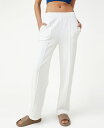 【送料無料】 コットンオン レディース カジュアルパンツ ボトムス Women's Classic Straight Sweatpants Off White